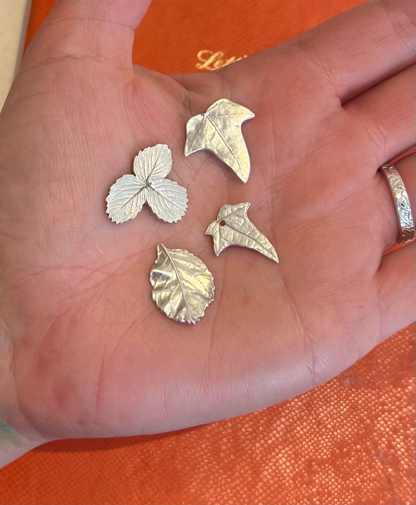 Silver Leaf Jewellery making course