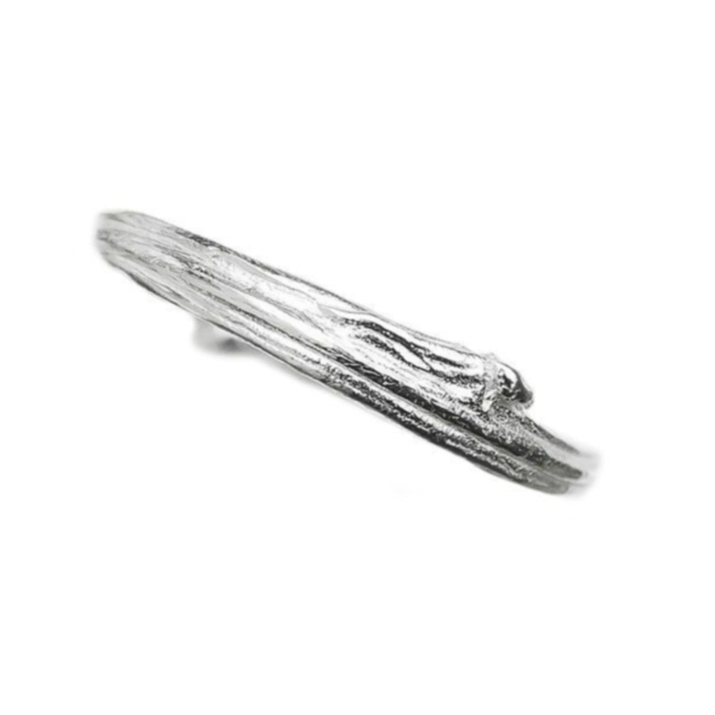 Silver oak ring - Bethan Jarvis Fingerprint Jewellery