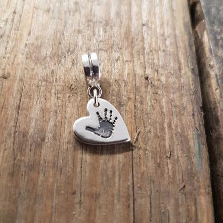 Pandora Style Charm - Bethan Jarvis Fingerprint Jewellery