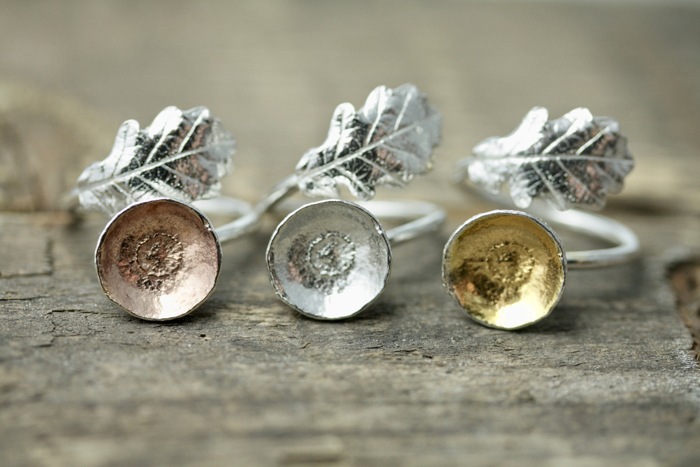 Oak leaf and acorn ring