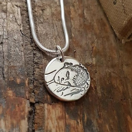Medium Charm Necklace - Bethan Jarvis Fingerprint Jewellery