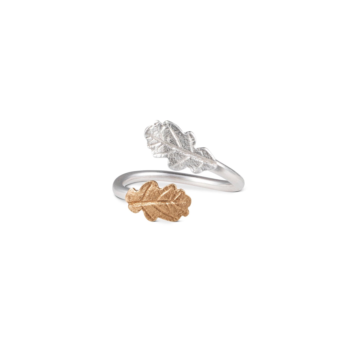 Double Oak Leaf ring