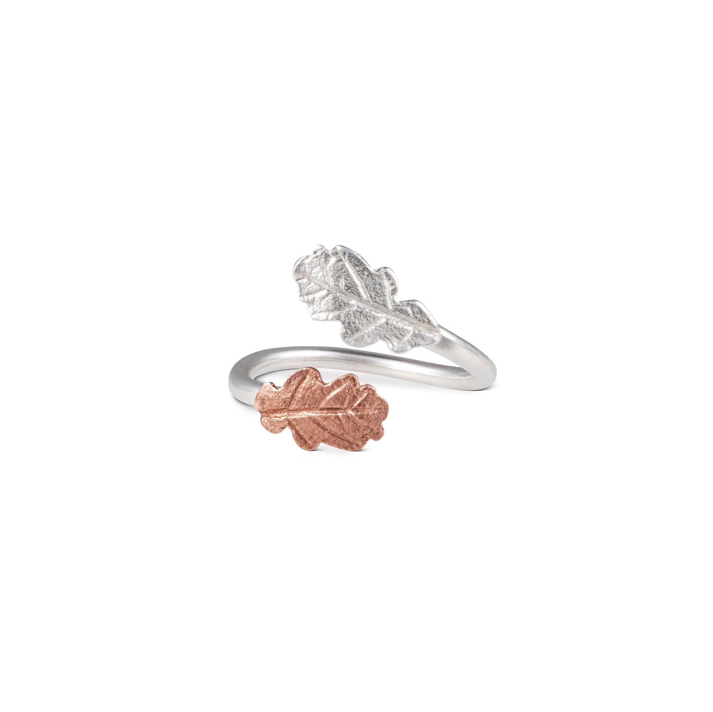 Double Oak Leaf ring