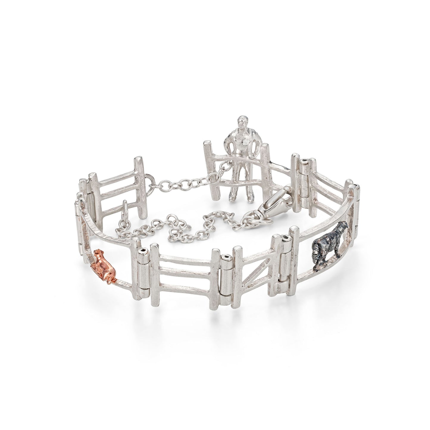 Farmyard Gate Bracelet - 2 animals