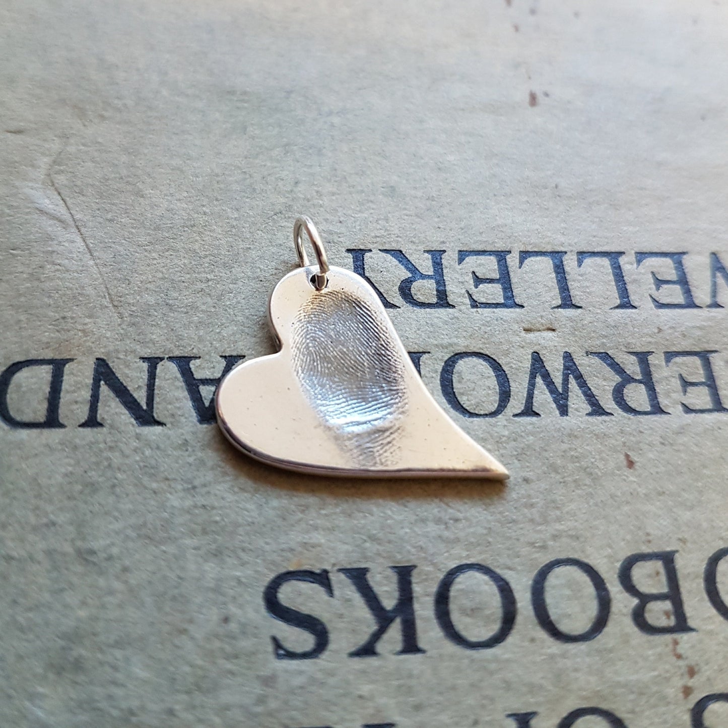 Charm - Medium - Bethan Jarvis Fingerprint Jewellery