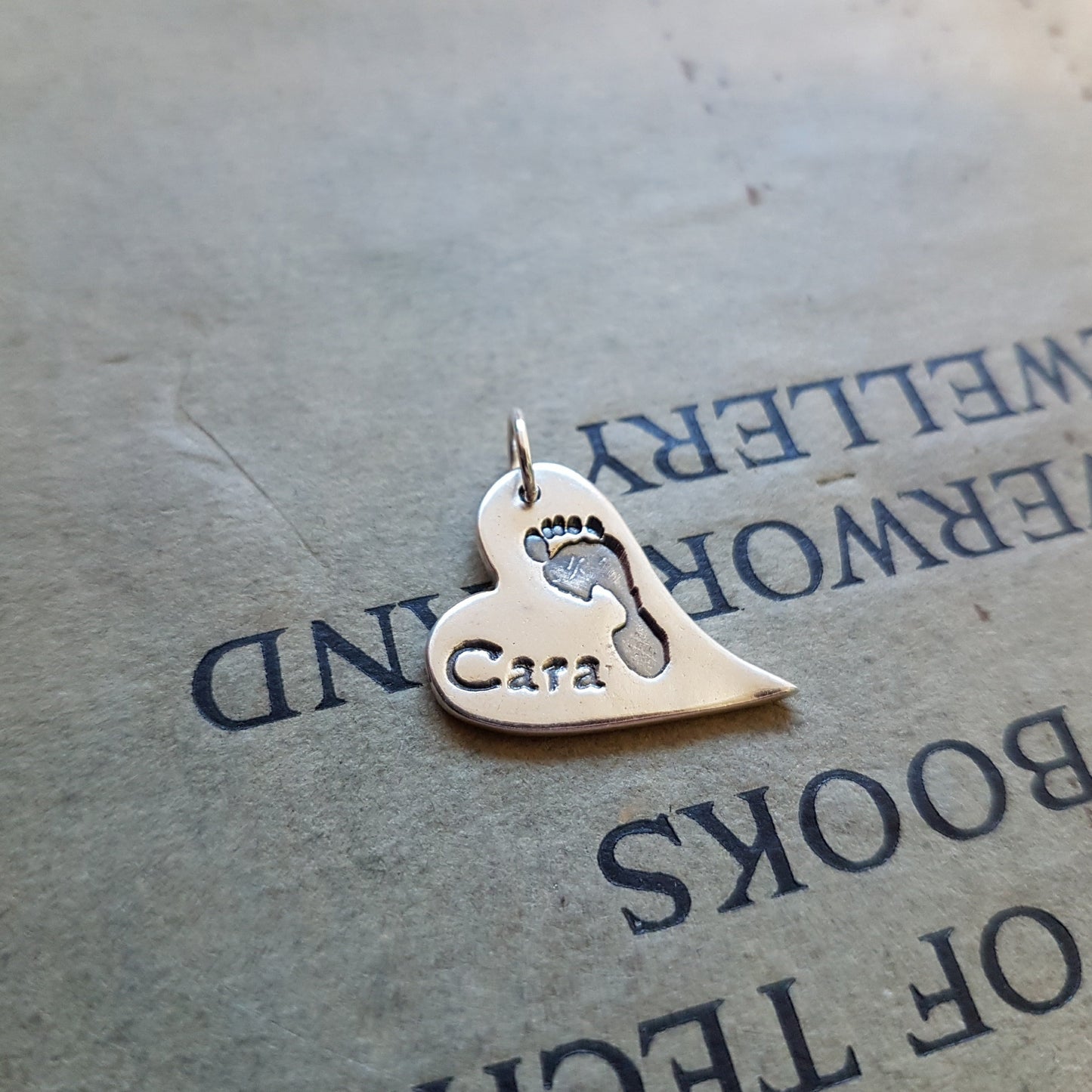 Charm - Medium - Bethan Jarvis Fingerprint Jewellery