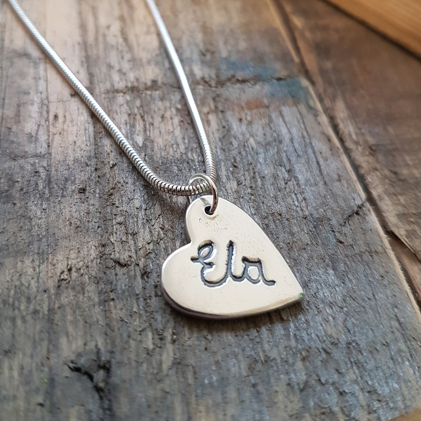 Medium Charm Necklace - Bethan Jarvis Fingerprint Jewellery
