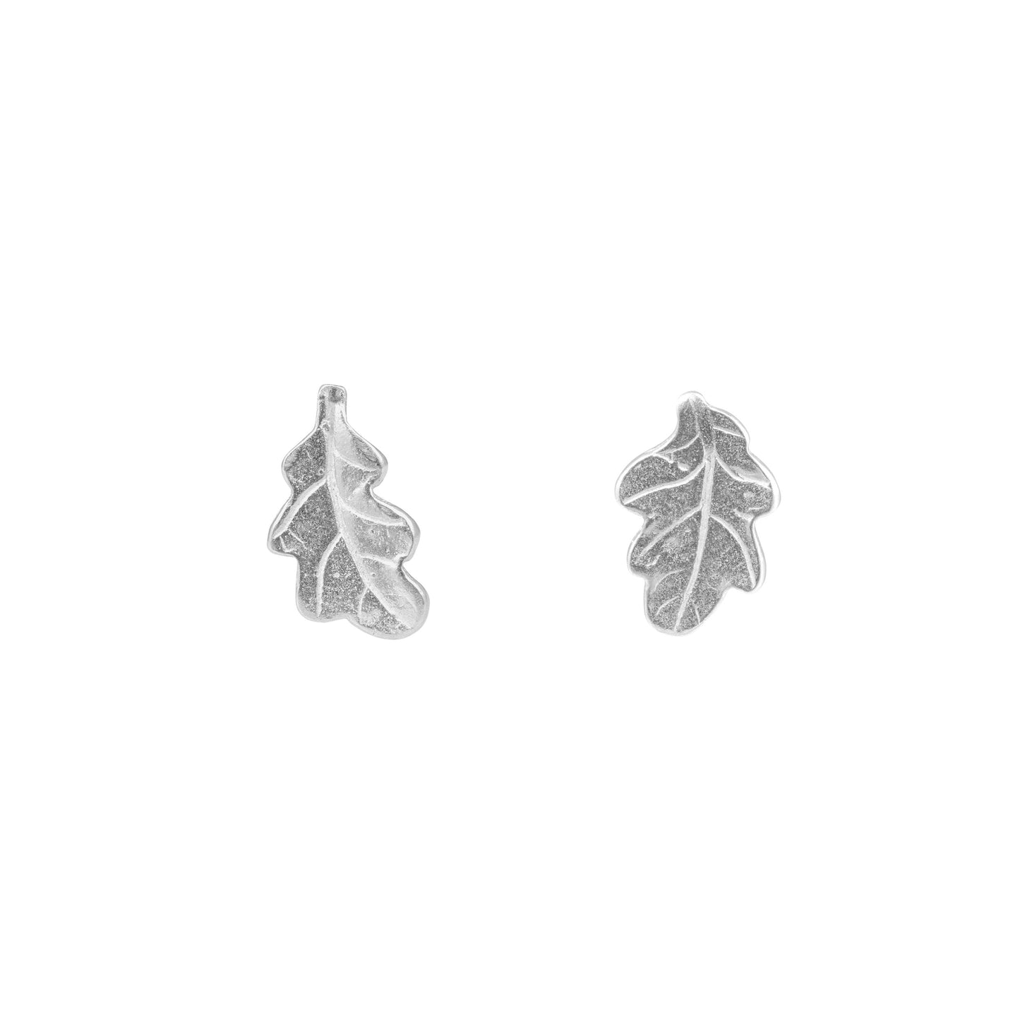 Oak Leaf studs - small - non matching