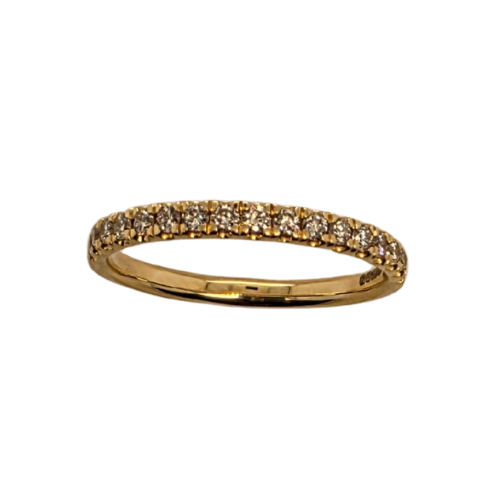 18ct Yellow Gold Diamond Eternity Ring 0.33ct