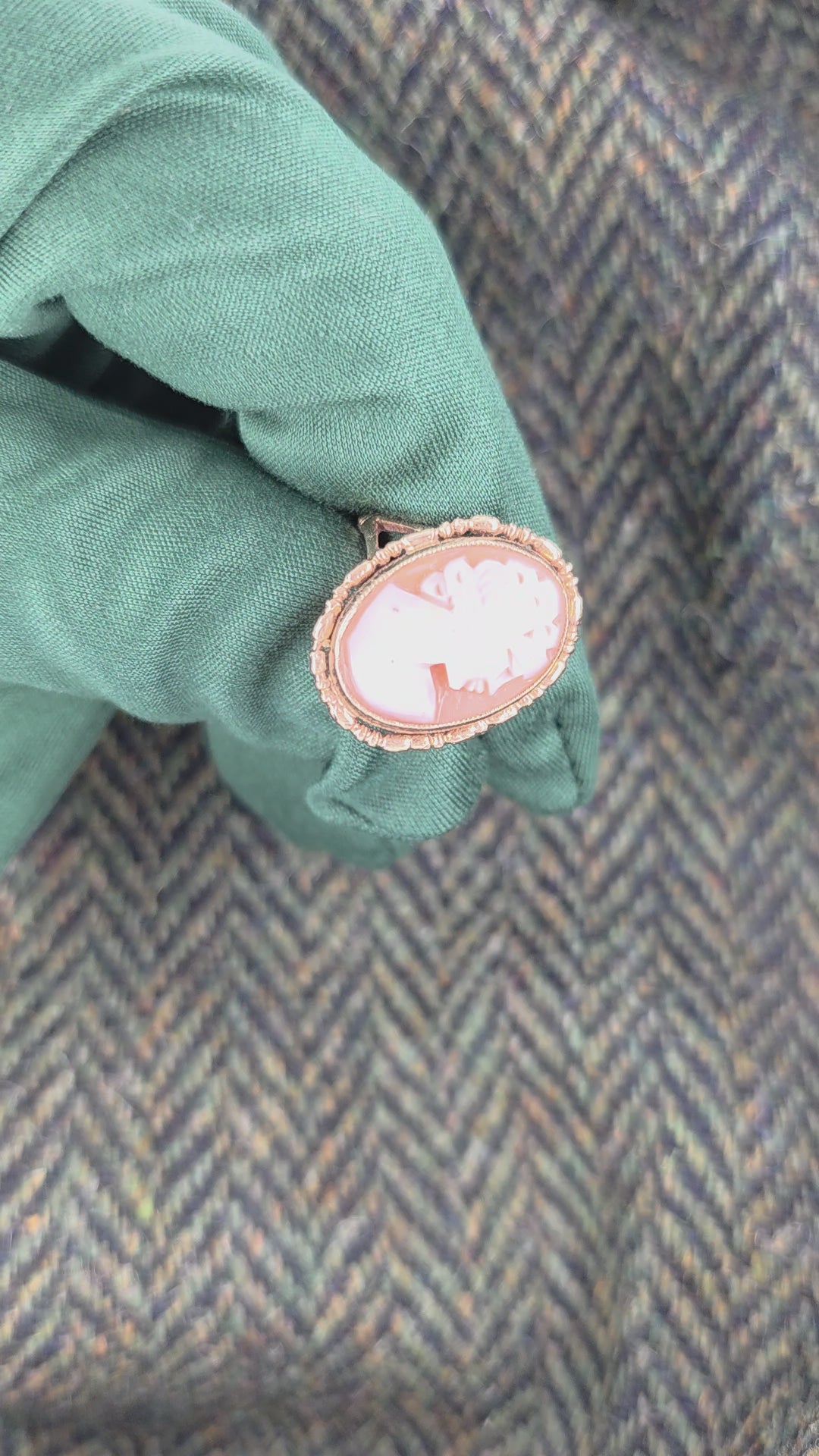 Victorian Style Cameo ring