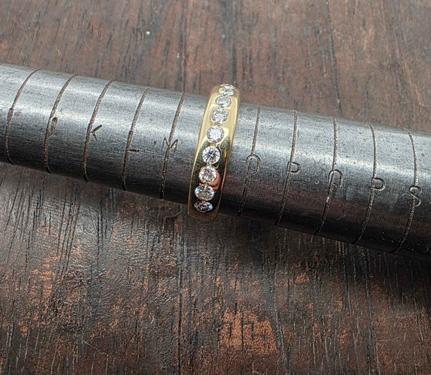 Eleven Diamond Half Eternity Ring