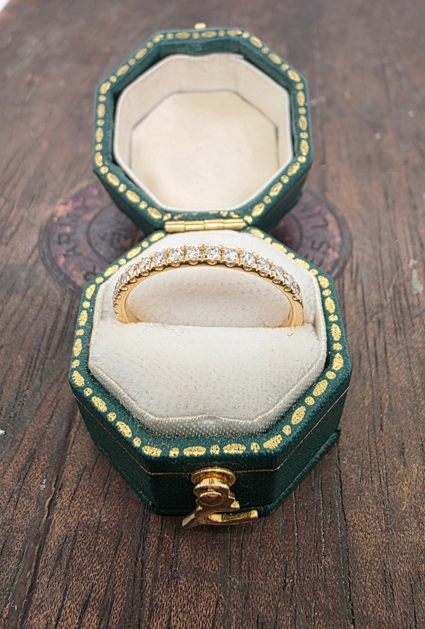 18ct Yellow Gold Diamond Eternity Ring 0.33ct