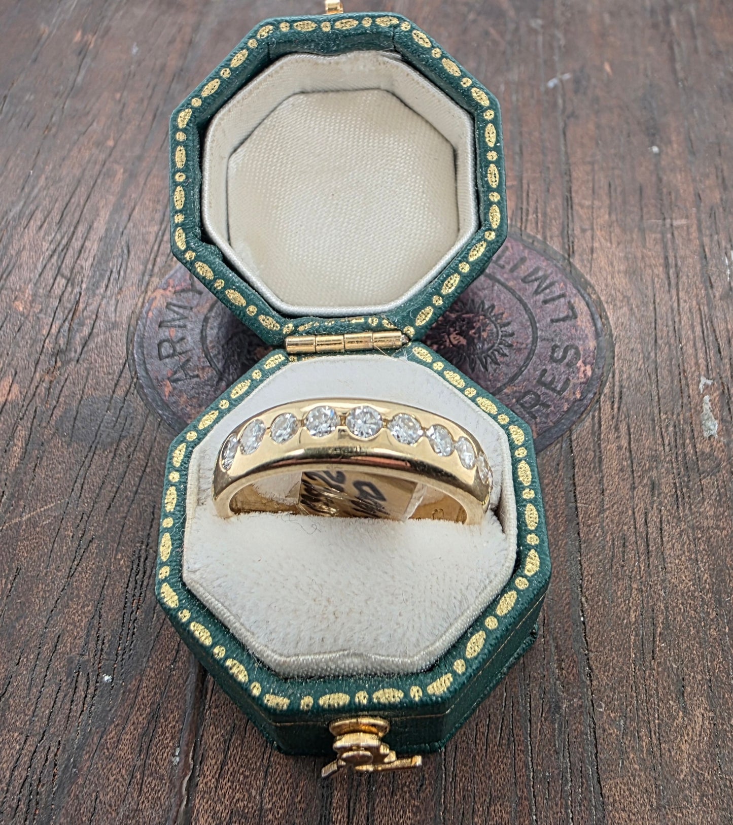 Eleven Diamond Half Eternity Ring