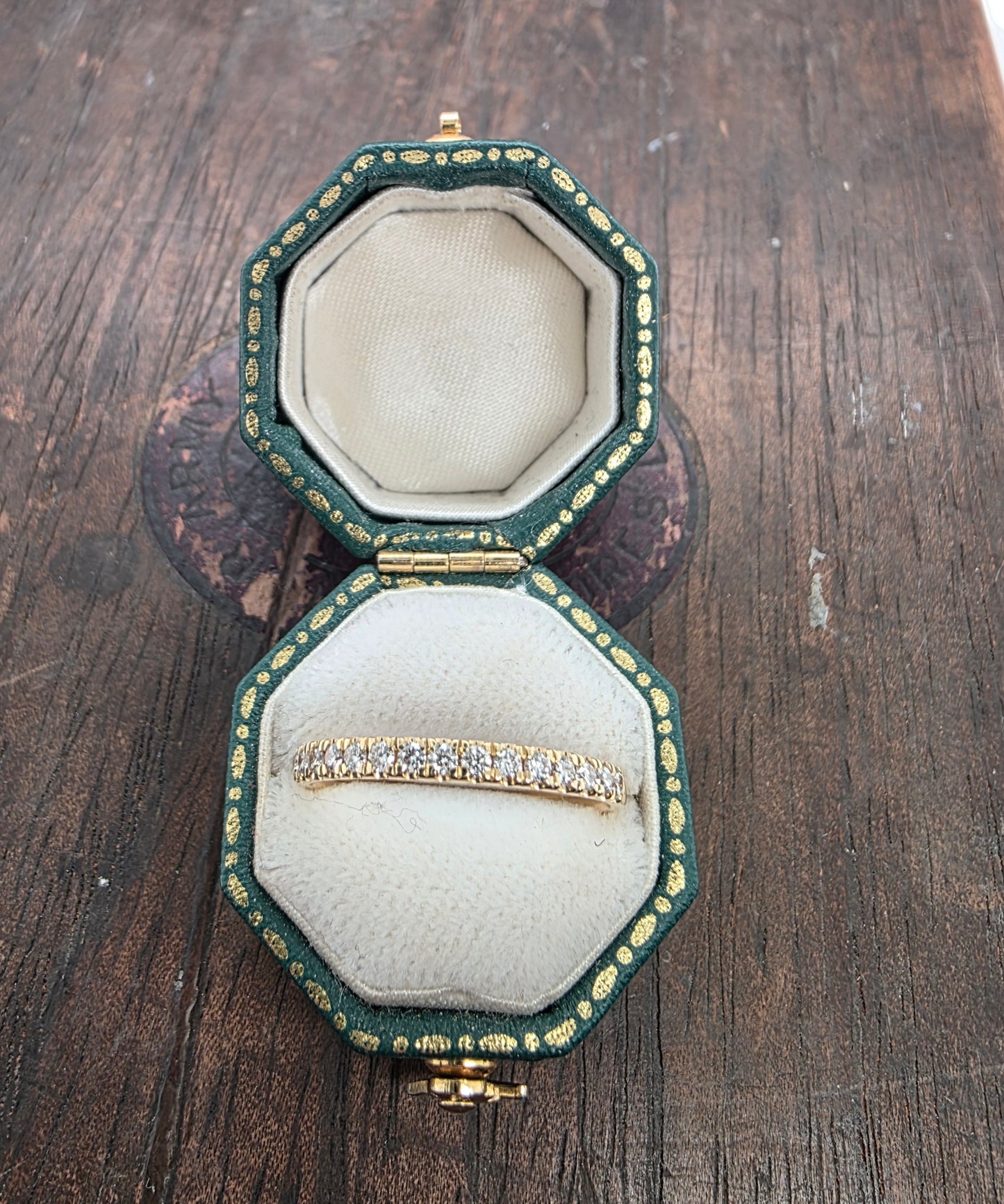 18ct Yellow Gold Diamond Eternity Ring 0.33ct